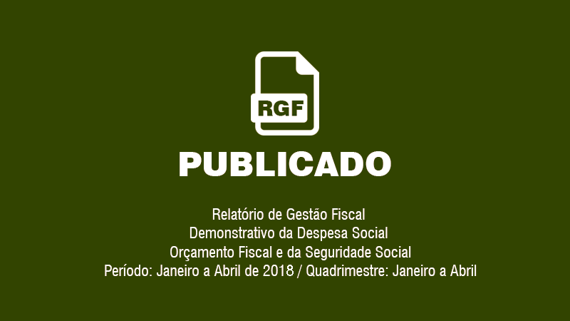 A Presidenta da Câmara, Maria Pereira de Lira Silva, PUBLICA, RELATÓRIO DE GESTÃO FISCAL 