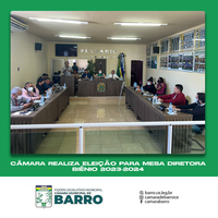 Câmara realiza eleição para Mesa Diretora Biênio 2023-2024