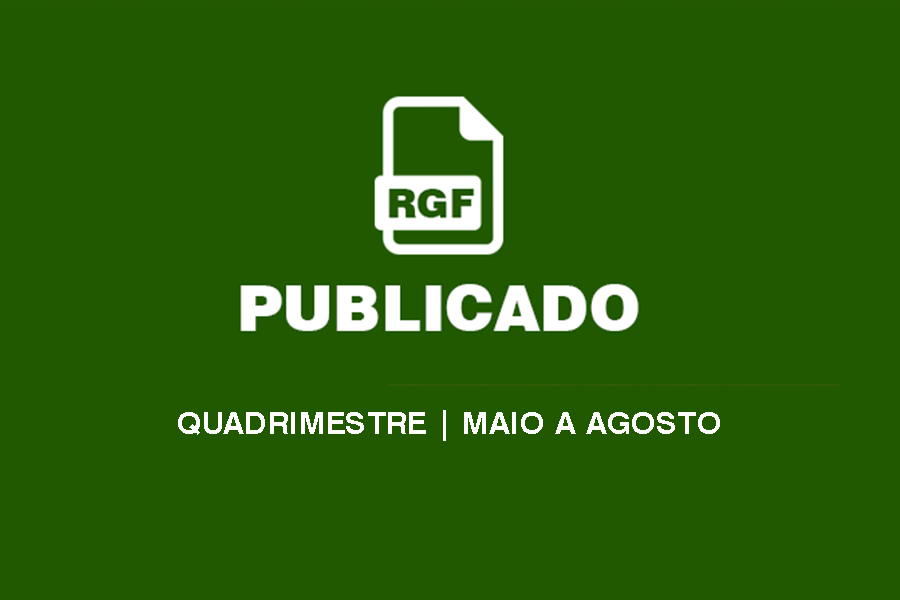 A Presidenta da Câmara, Maria Pereira de Lira Silva, PUBLICA, RELATÓRIO DE GESTÃO FISCAL - Quadrimestre