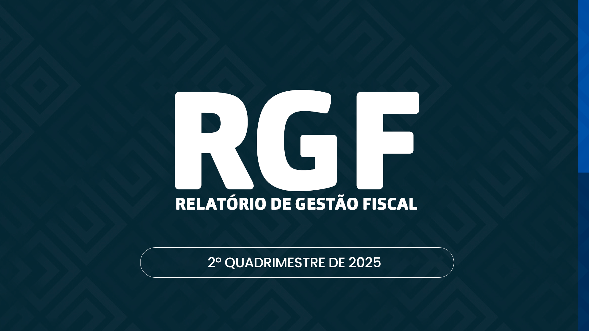O Presidente da Câmara Municipal de Barro, Vereador José Itamar Mendes, PUBLICA, Relatório de Gestão Fiscal - RGF